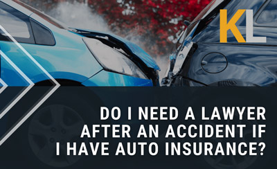 Do I need a lawyer after a car accident if I have auto insurance?