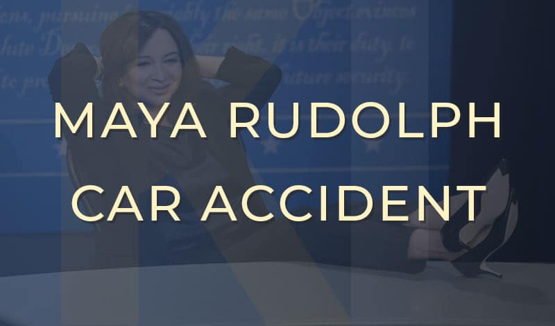 Maya Rudolph in Los Angeles Car Accident