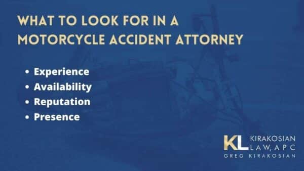 motorcycle accident case