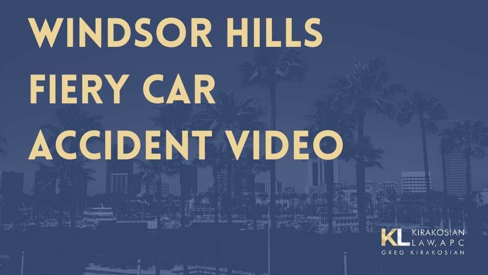 Shocking Video of Fatal Windsor Hills Car Accident that Killed 6