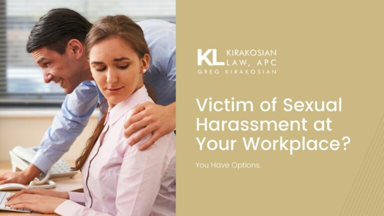Victim of Sexual Harassment at Your Workplace? You Have Options.