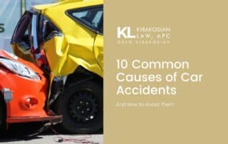 10 Common Causes for Car Accidents