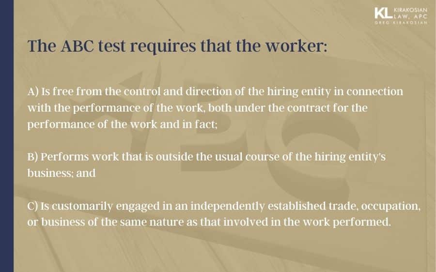 what is the abc test