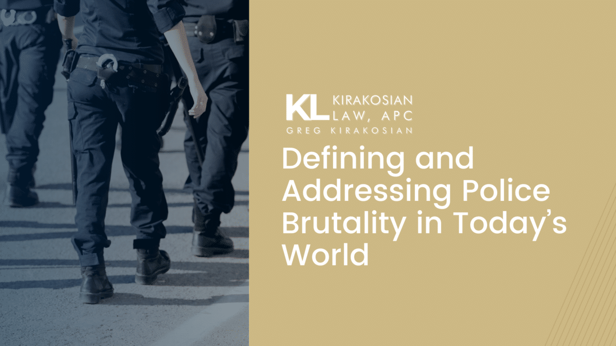 Defining And Addressing Police Brutality In Today’s World