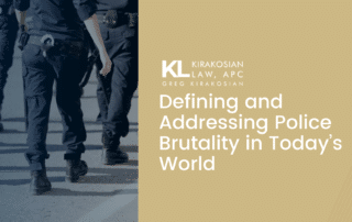 Defining and Addressing Police Brutality in Today’s World