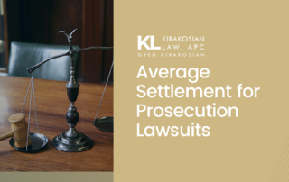 settlement malicious prosecution