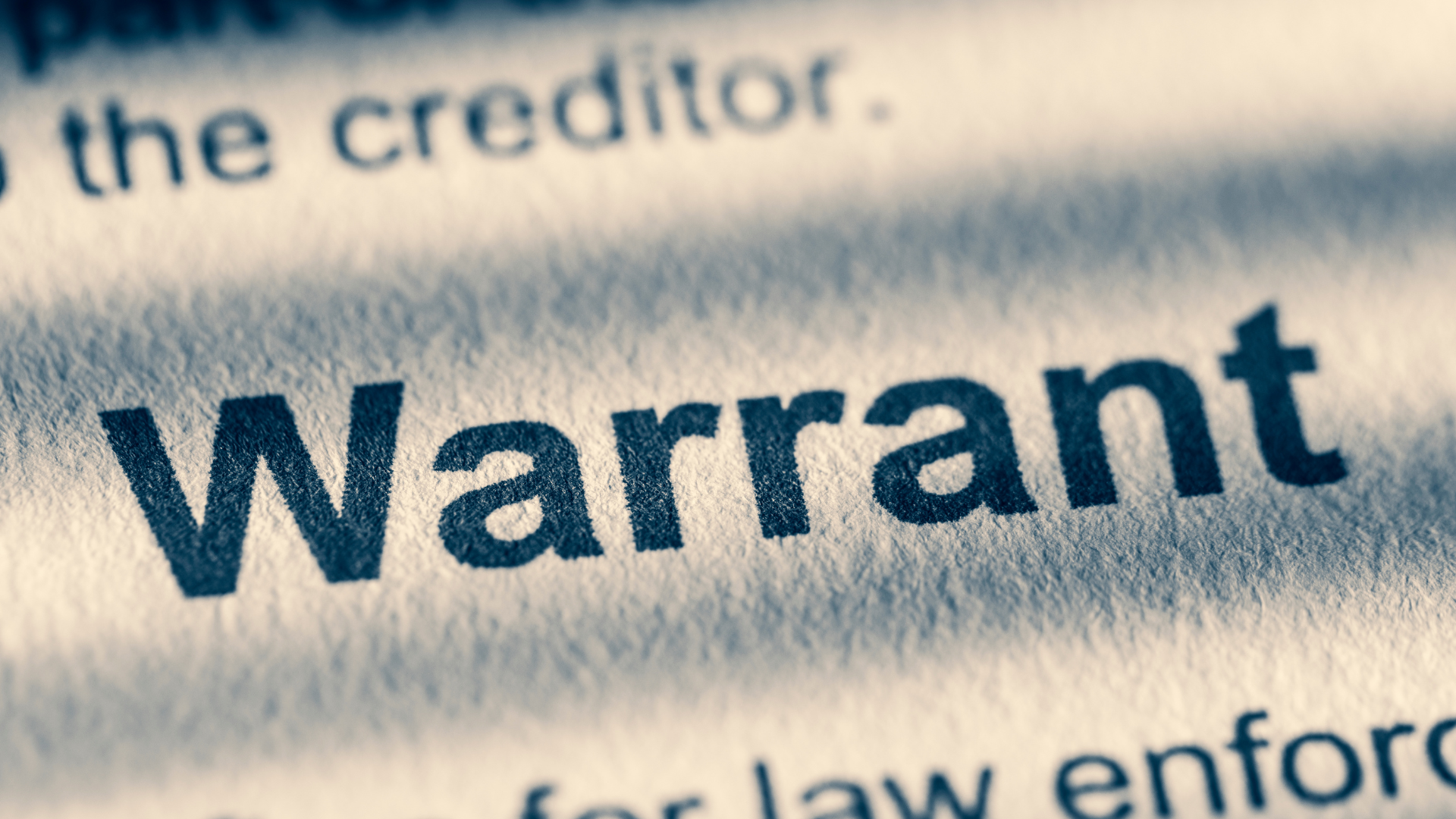 search warrant