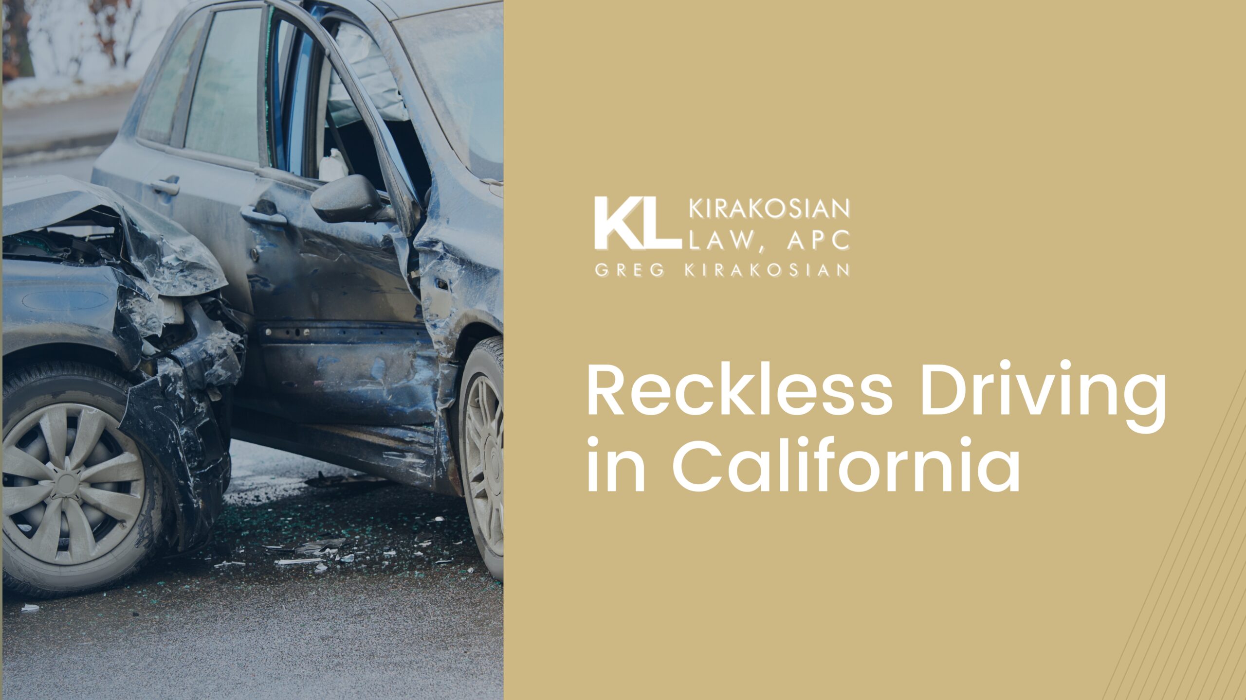 california reckless driving