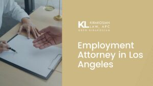 Employment Attorney in Los Angeles