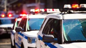 police vehicles